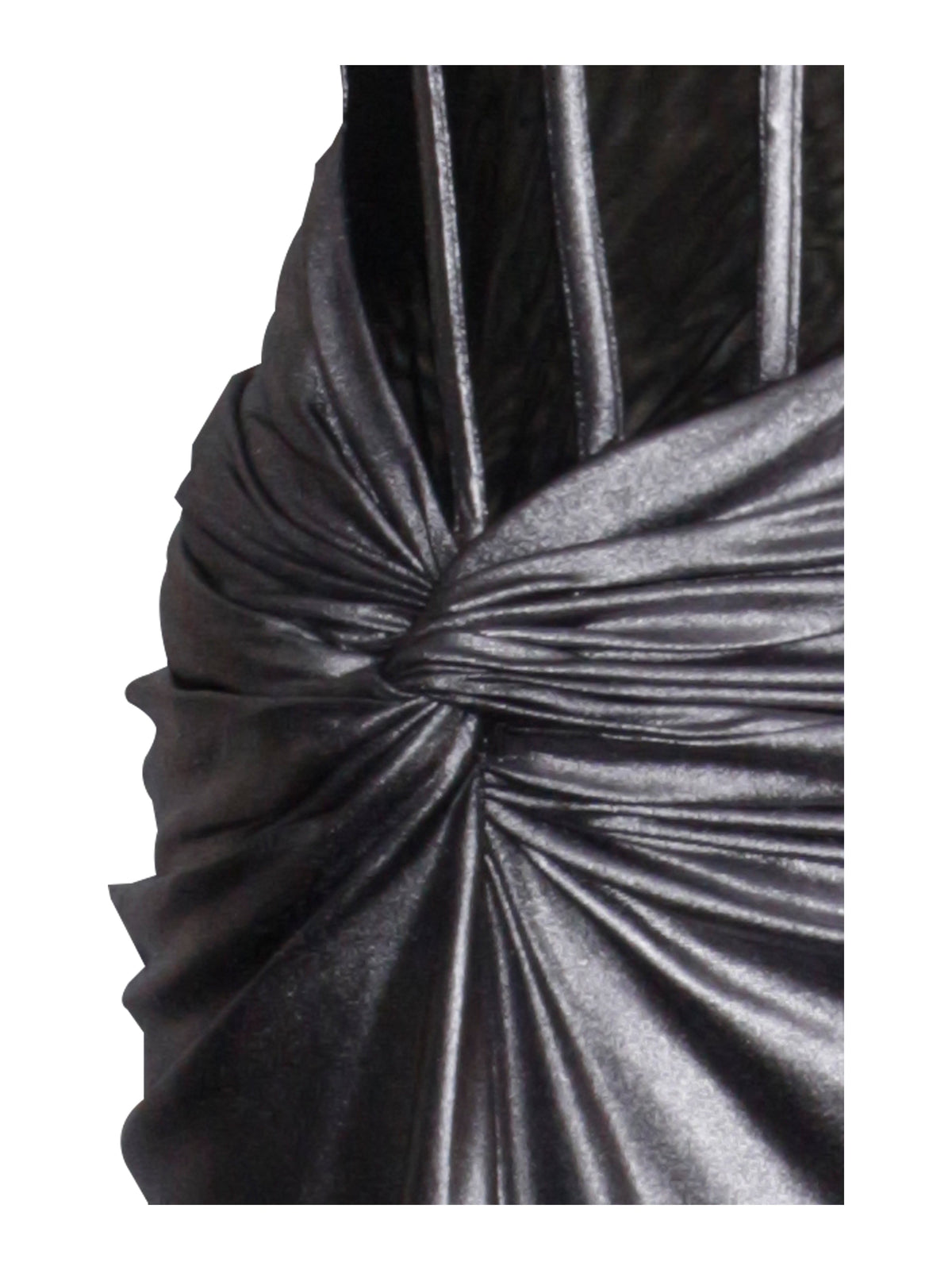 Odessa Silver Metallic Corset Maxi Dress (Archive Sale)