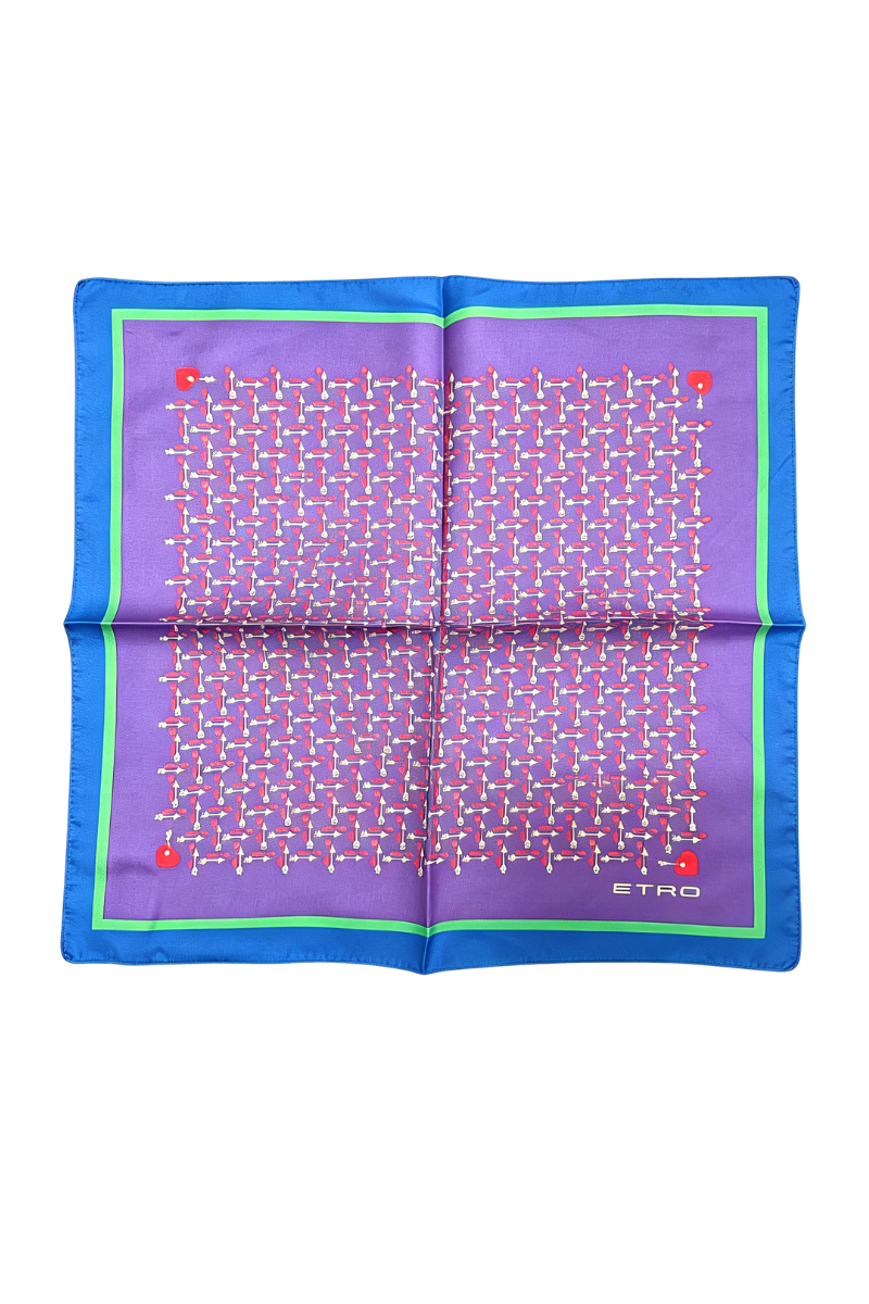 Etro Printed Scarf 1T710 6033 0400