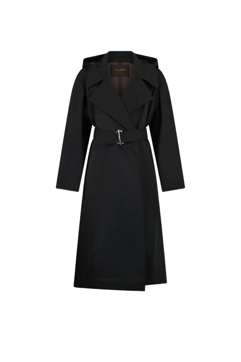 MooRER OVIEDOADB Jacket Black Anthracite