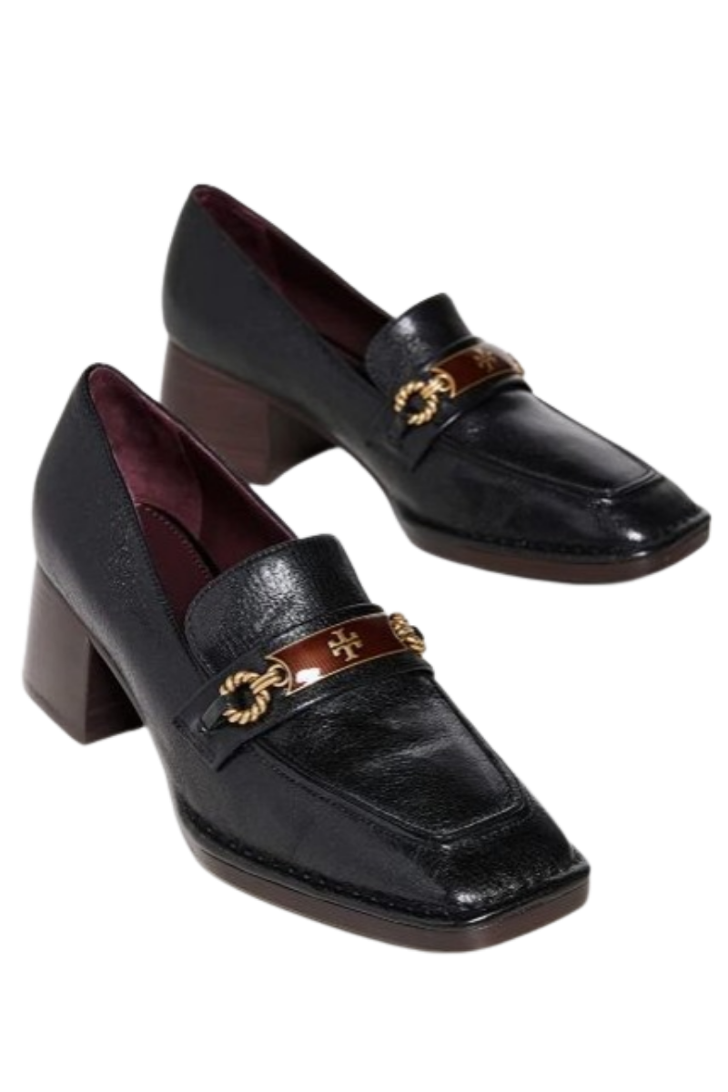 Tory Burch Perrine Heel Loafer 55MM Perfect Black 134951006