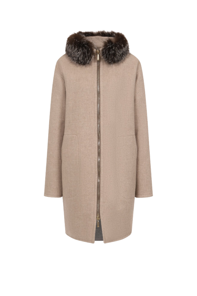 MooRER PIRITEHL7 Outerwear Jacket Beige