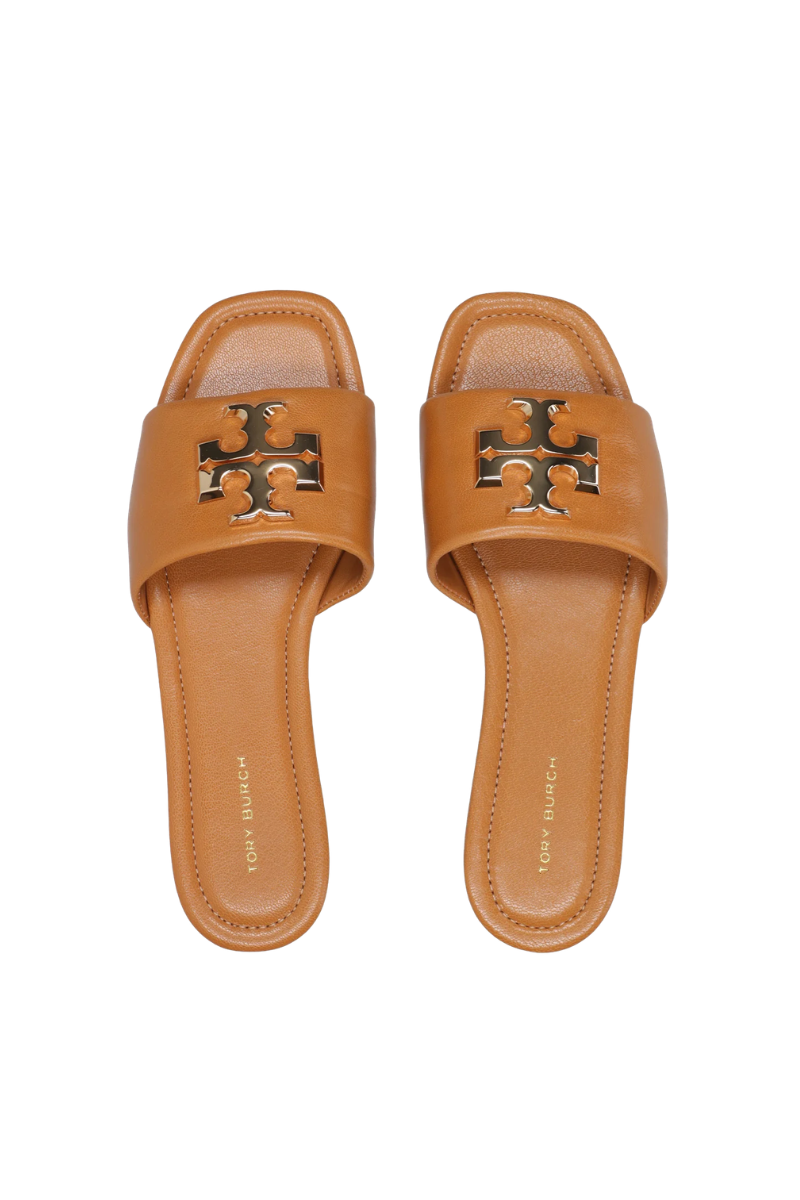 Tory Burch Eleanor Slide  Caramel Corn / Gold  157966776