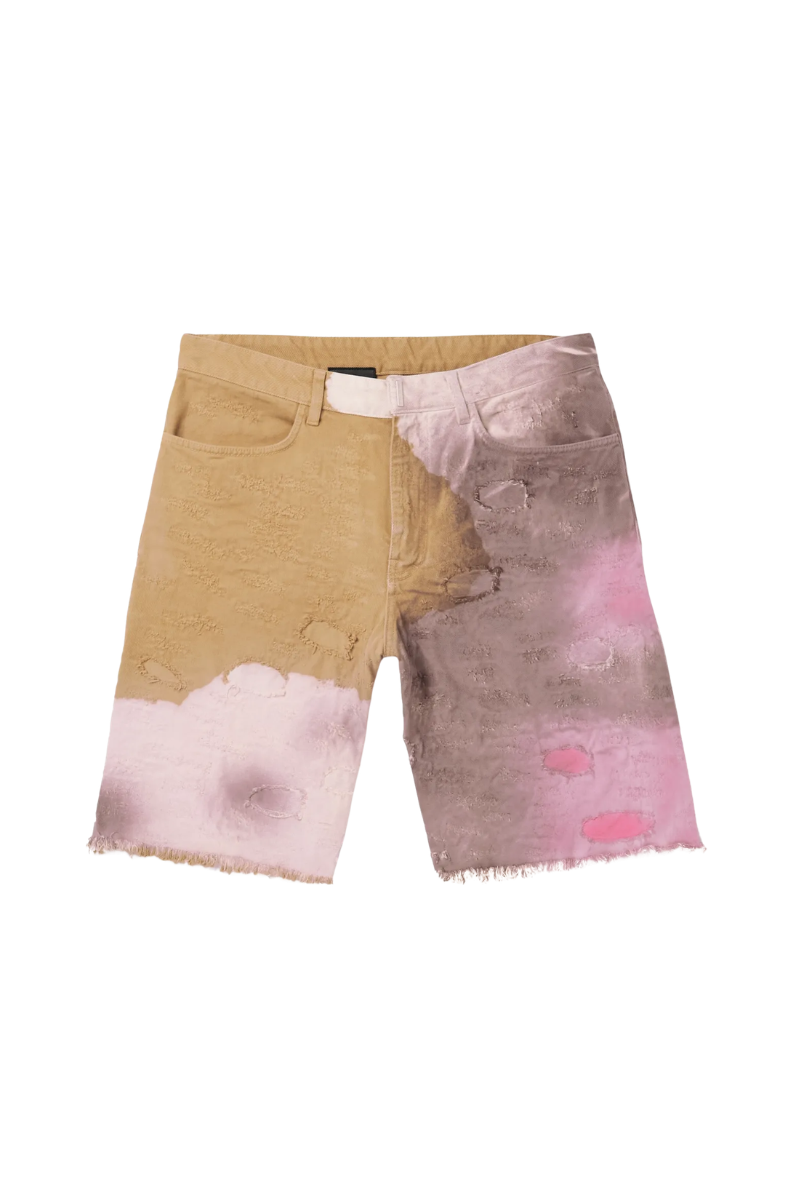 Givenchy Shorts Skate Fit Brown/Pink BM512S5Y32