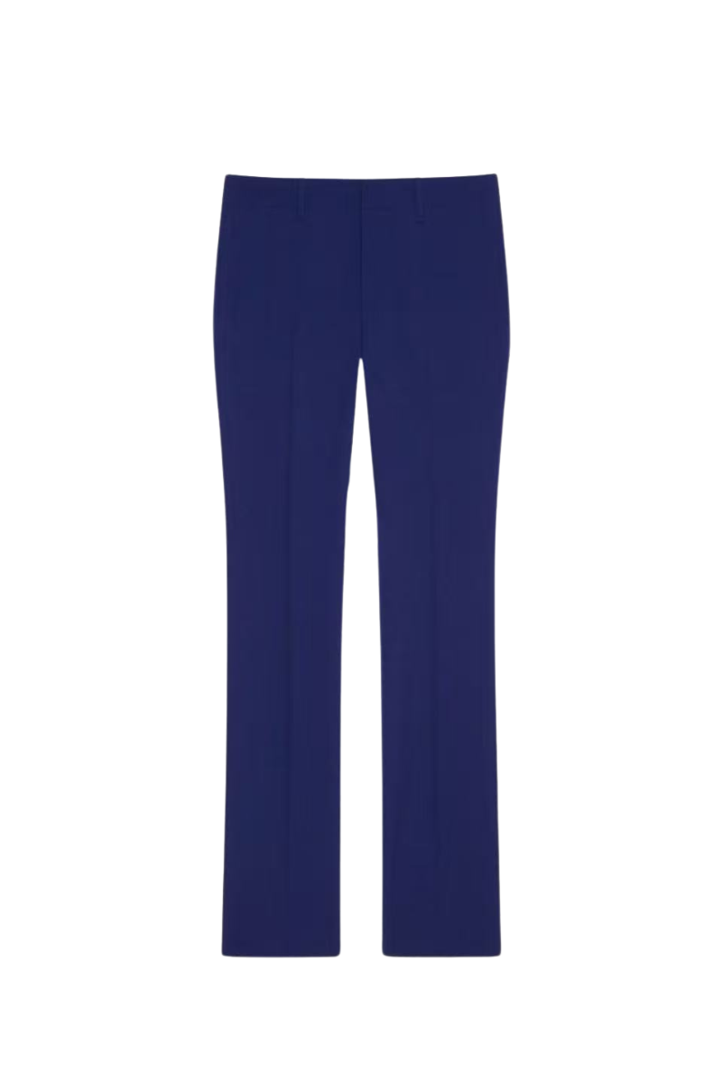 Givenchy PANTS WORKWEAR CARGO4G LEATHER BM517H14DL-467 displayed in blue color.