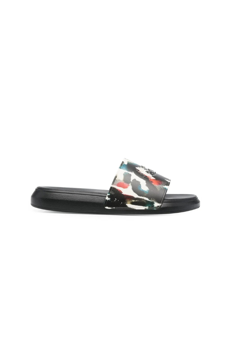 Alexander McQueen Pool Slide Multicolor