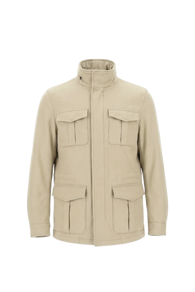 Herno Men Outerwear Jacket Fi000094U-13147 Naturale