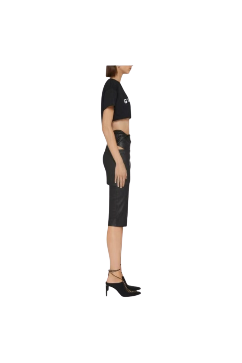 Givenchy Draped Skirt Black BW40QX615L