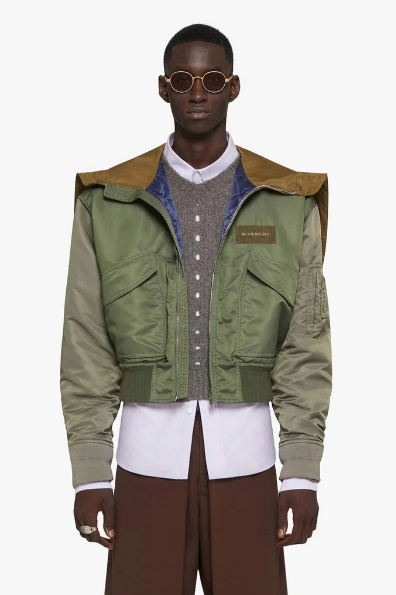 Givenchy Bomber_Olive Green