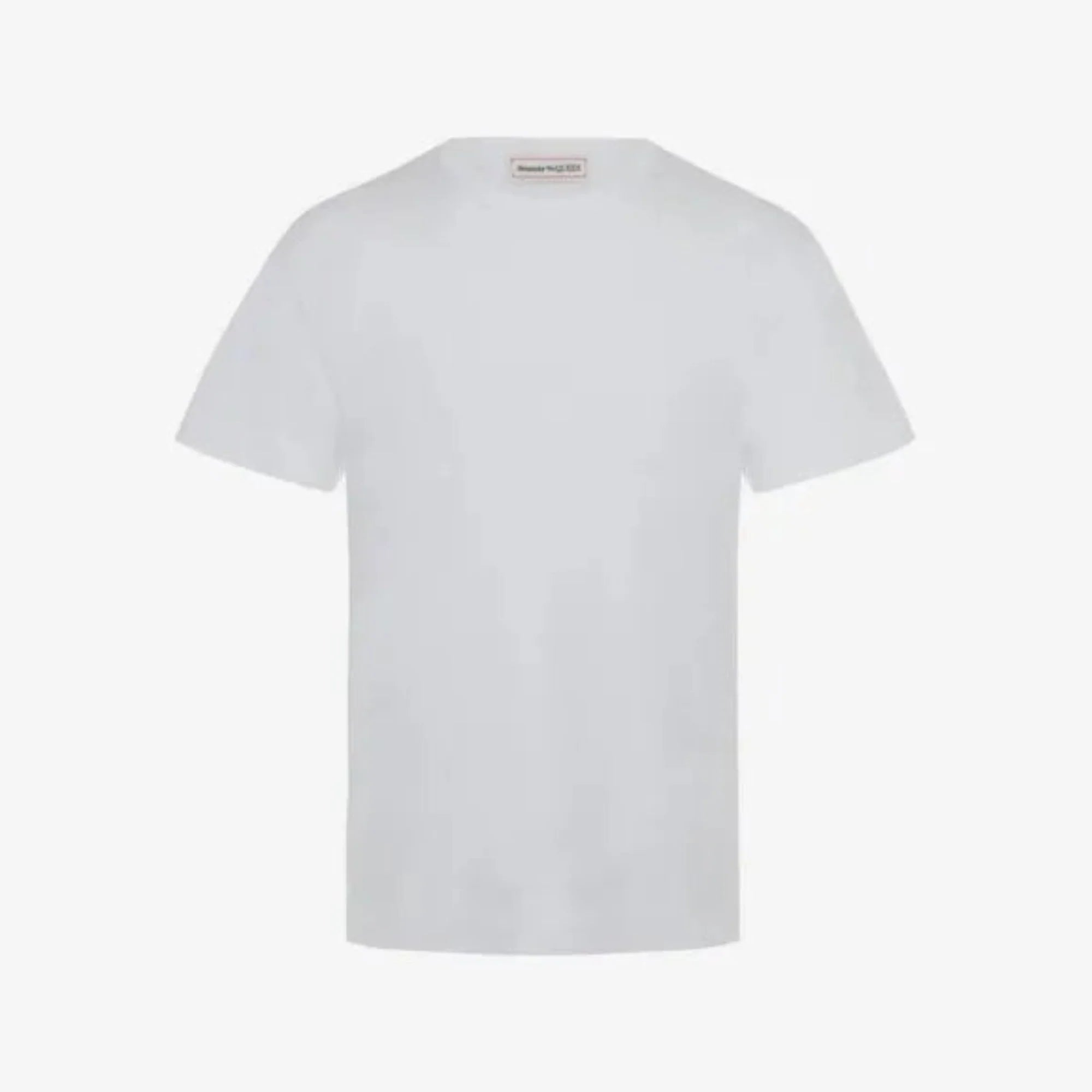 Alexander McQueen Men's Medium Weight Jersey T-shirt in White