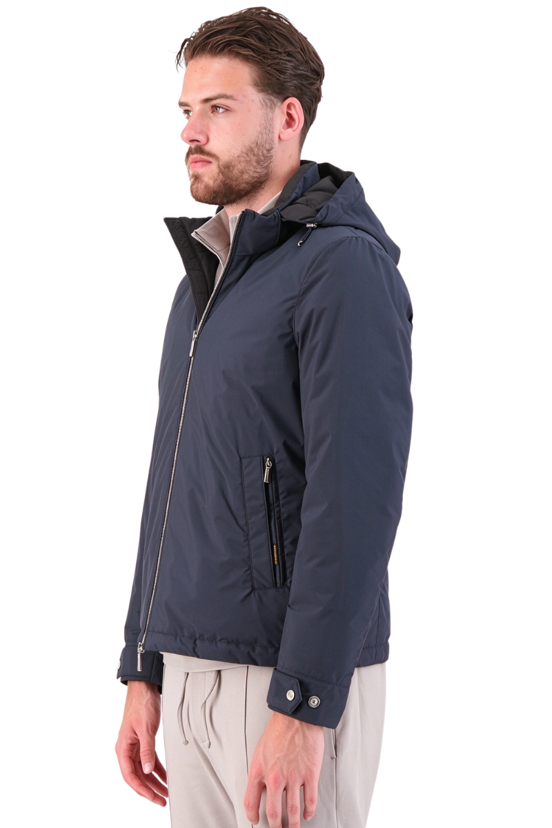 MooRER ALBINI-STP Mens Short Jacket Petrol
