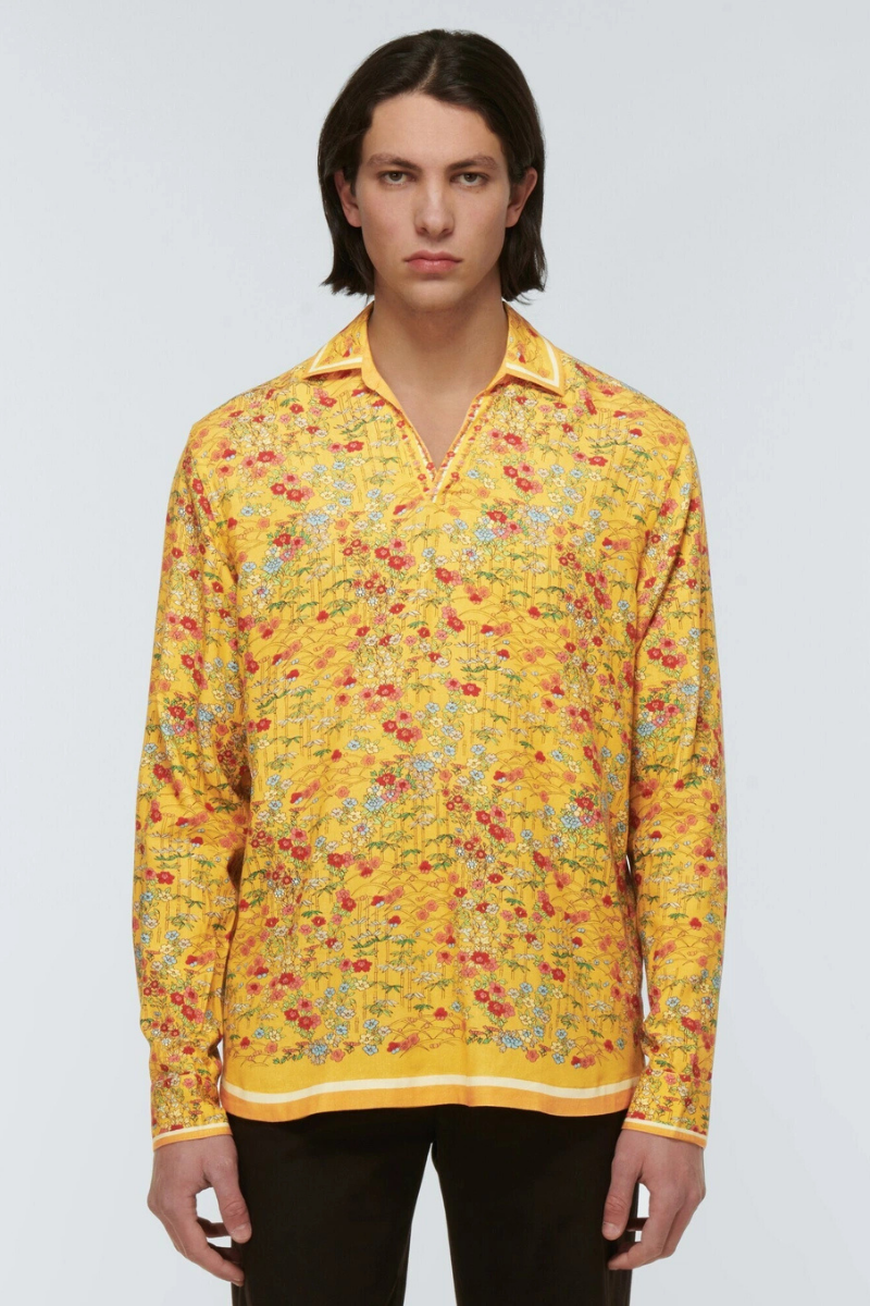 Orlebar Brown RIDLEY SOLO FANTASY-277071-BRIGHT GOLD