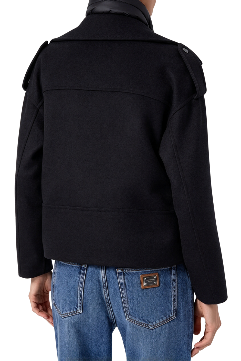 MooRer VIANA-CWX Biker Jacket Nero