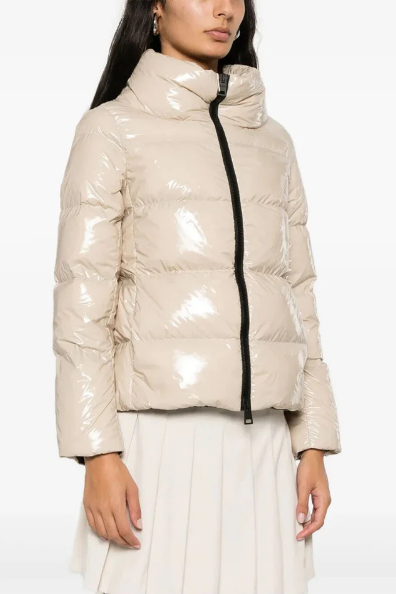Herno  Woman's Slit Cuff Puffer Jacket