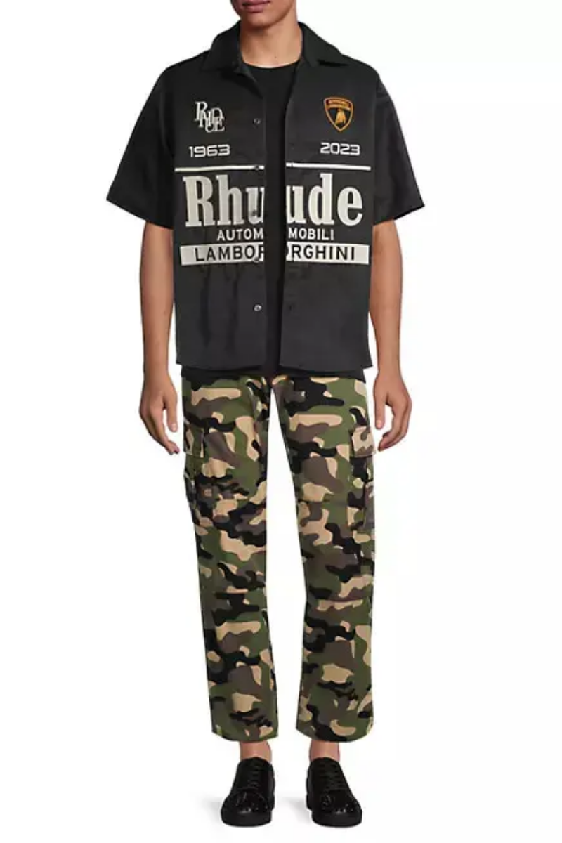 Rhude Camo Linares Cargo Pants