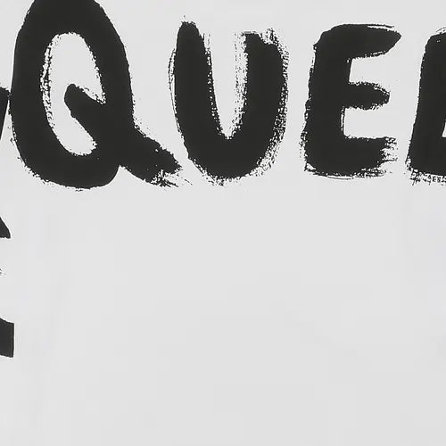 Alexander McQueen Graffiti Long-Sleeve T-Shirt 'White/Mix'