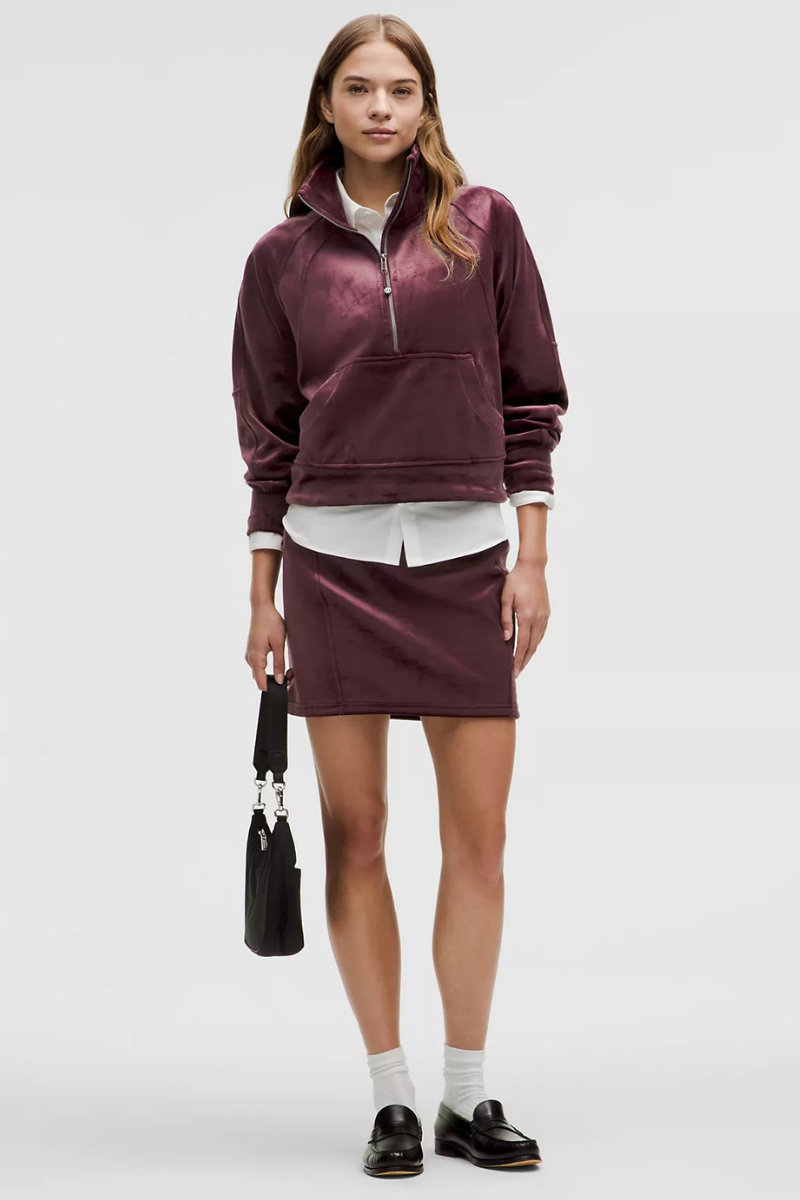 Lululemon Scuba HR Mini Skirt *Velvet GARN