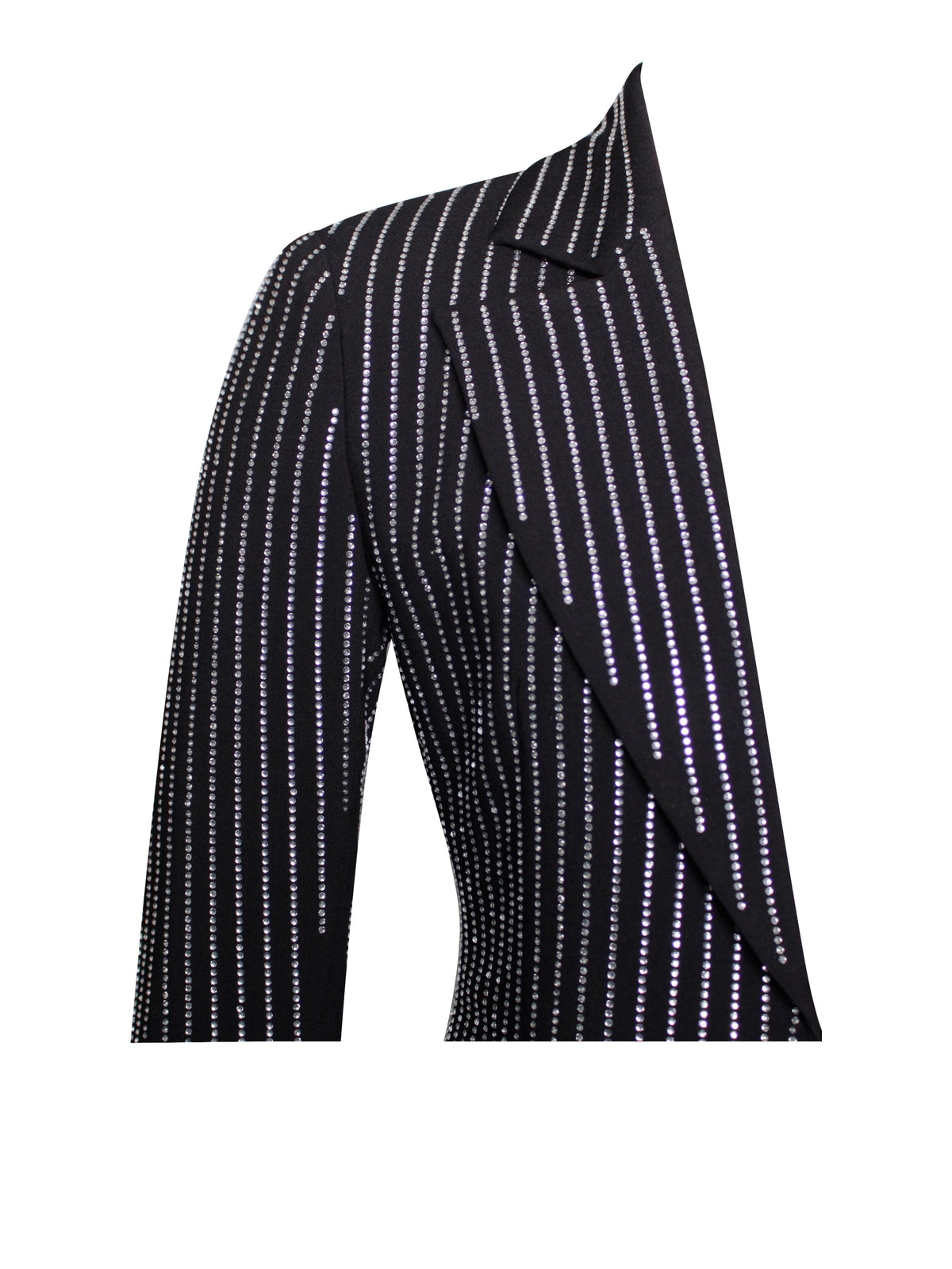 Teagan Black Crystal Blazer Jacket (Archie Sale)