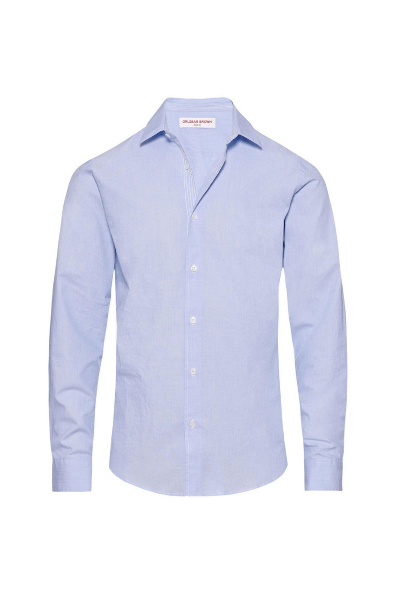 Orlebar Brown GILES CHAINSTITCH CLS EOE-277168-ICE BLUE/WHITE