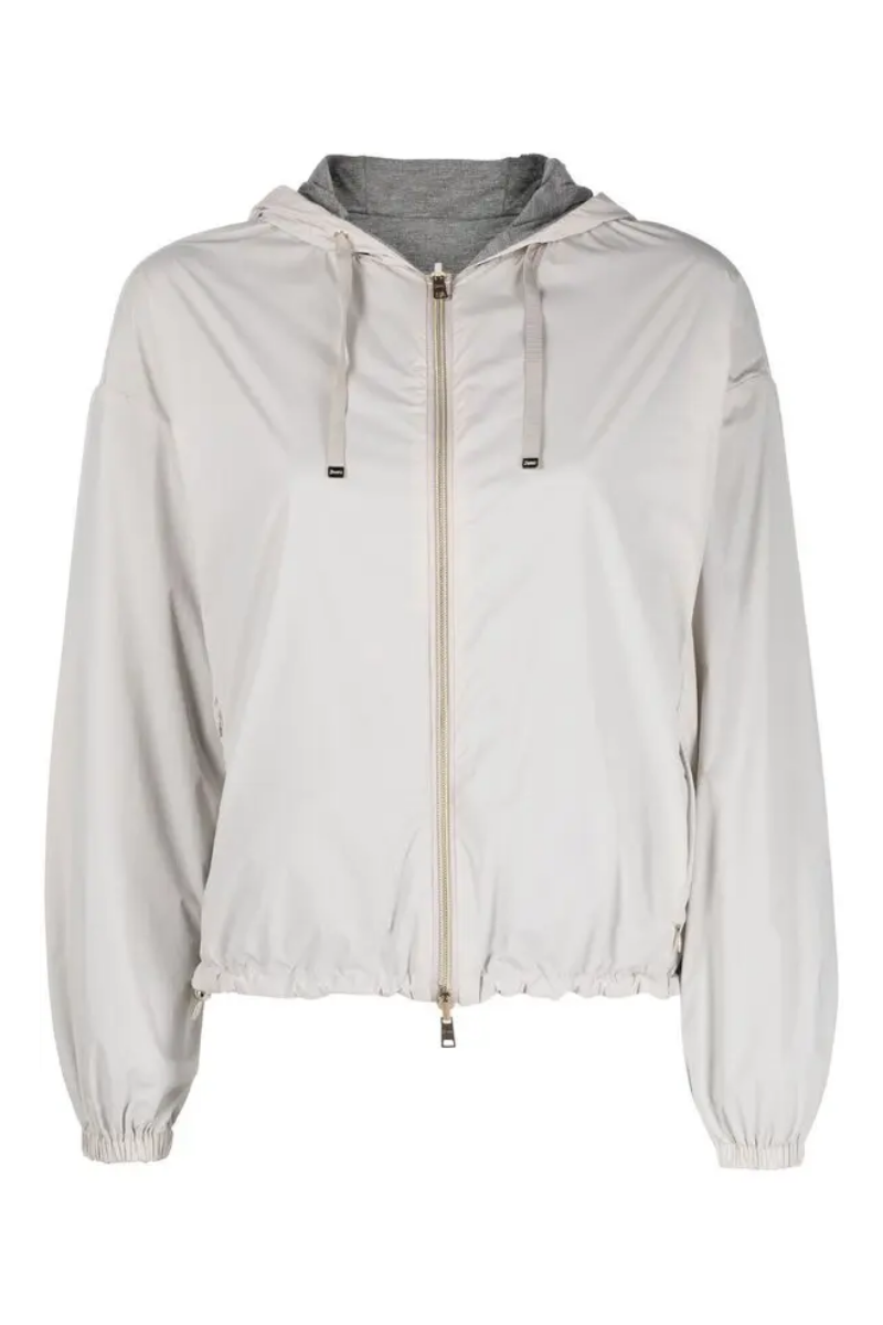 Herno Women's Reversible Hooded Lightweight Jacket