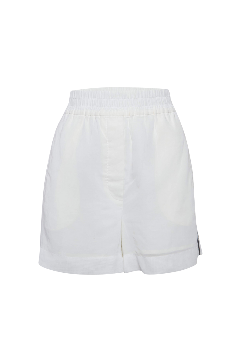 Brunello Cucinelli Cotton Elastic-Waist Shorts MP911P8412