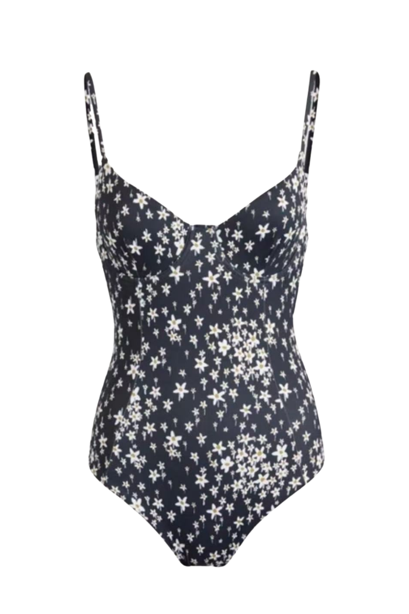 Onia Chelsea One Piece In Black Multi