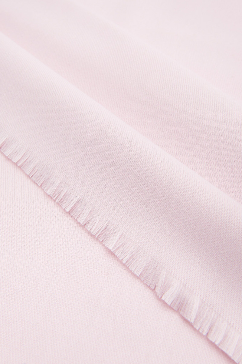 Valentino Toile Iconographe Frayed Edge Shawl In Pink