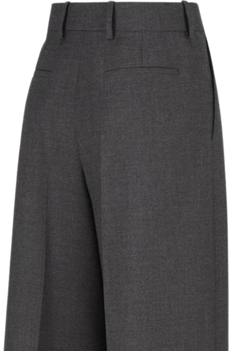 Givenchy Relaxed Fit Low Waist Pants Grey Mix BW514V14FU