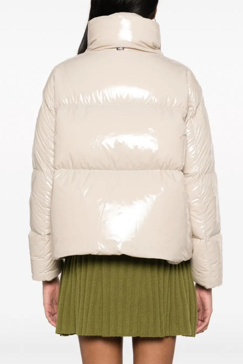 Herno Woman's Funnel-Neck Puffer Jacket