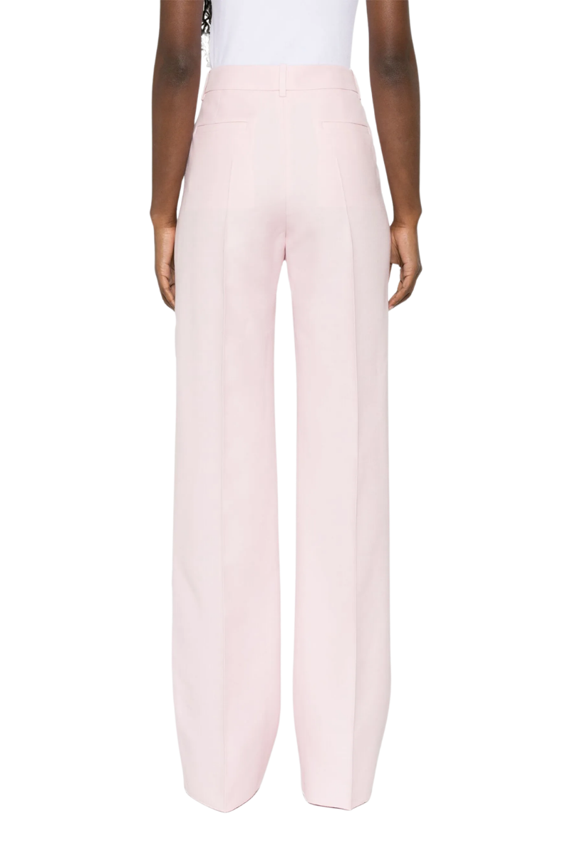 Valentino Garavani Wool And Silk-Blend Crepe Straight-Leg Pants Taffy 3B0RB5201CF_ZKS