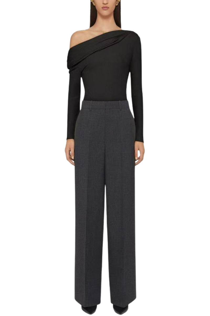 Givenchy Relaxed Fit Low Waist Pants Grey Mix BW514V14FU
