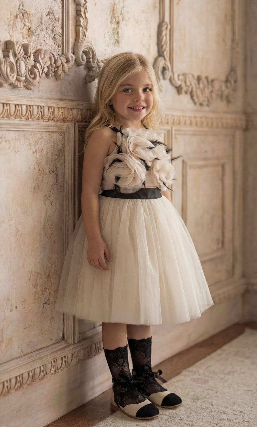 Coco-Caramel Tulle Skirt - Petite Maison Kids