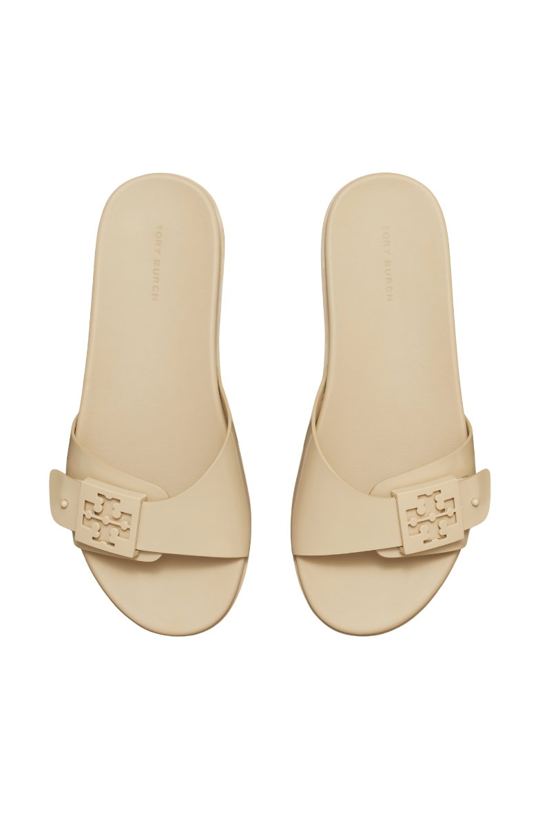 Tory Burch Mellow Buckle Slide Stone Gray/Stone Gray 157872-250