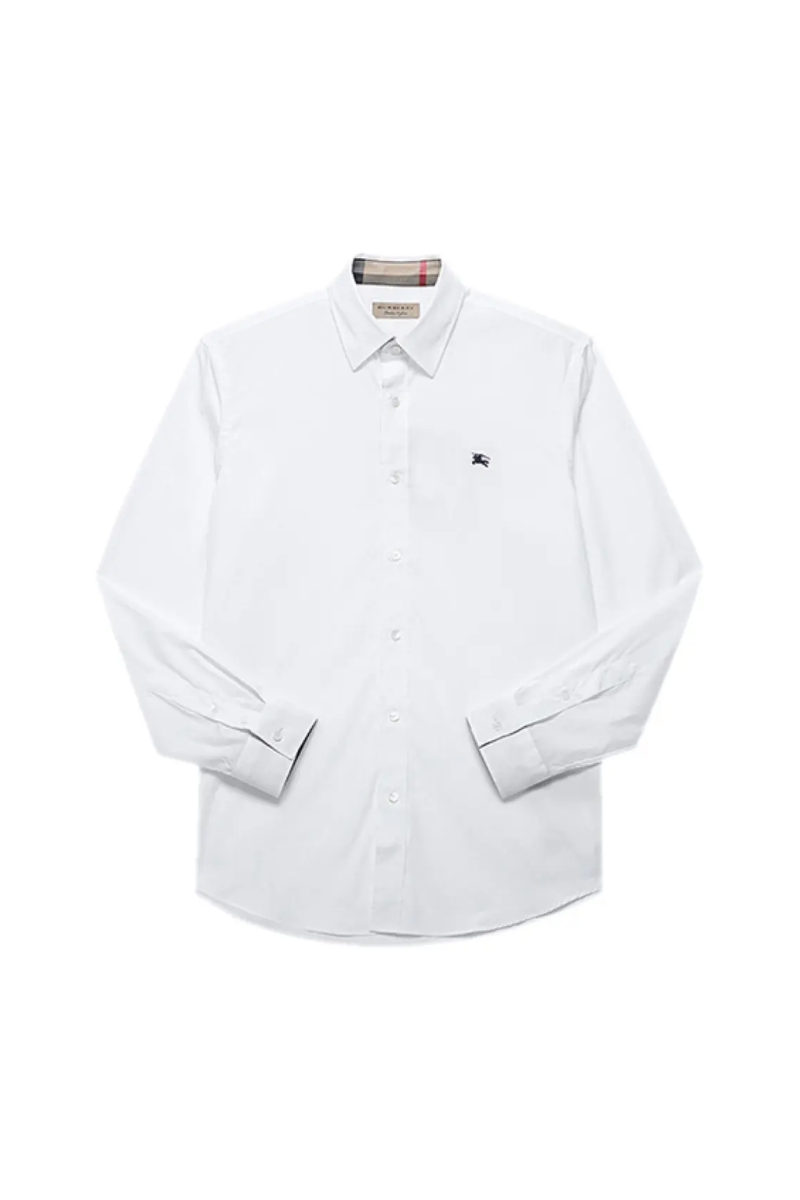 Burberry  Men's White Cotton Shirt
