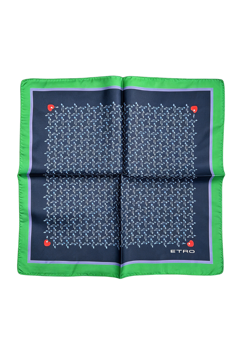 Etro Printed Scarf 1T710 6033 0200