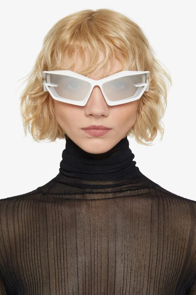 Givenchy Giv Cut Sunglasses_White