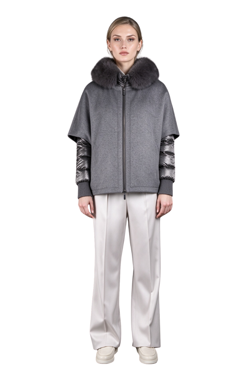 MooRER PEGASO-CWR Jacket Dark Grey