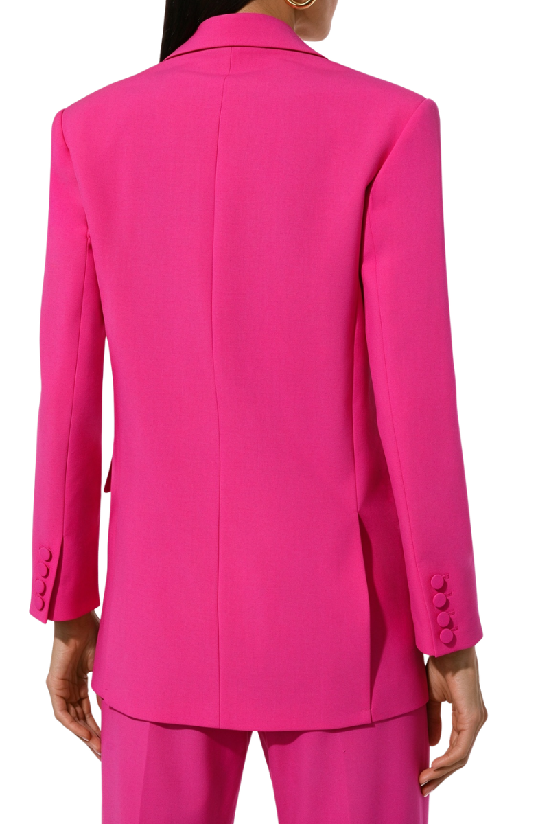 Valentino Single Breasted Blazer Pink Pp 5B3CE3K774B_UWT