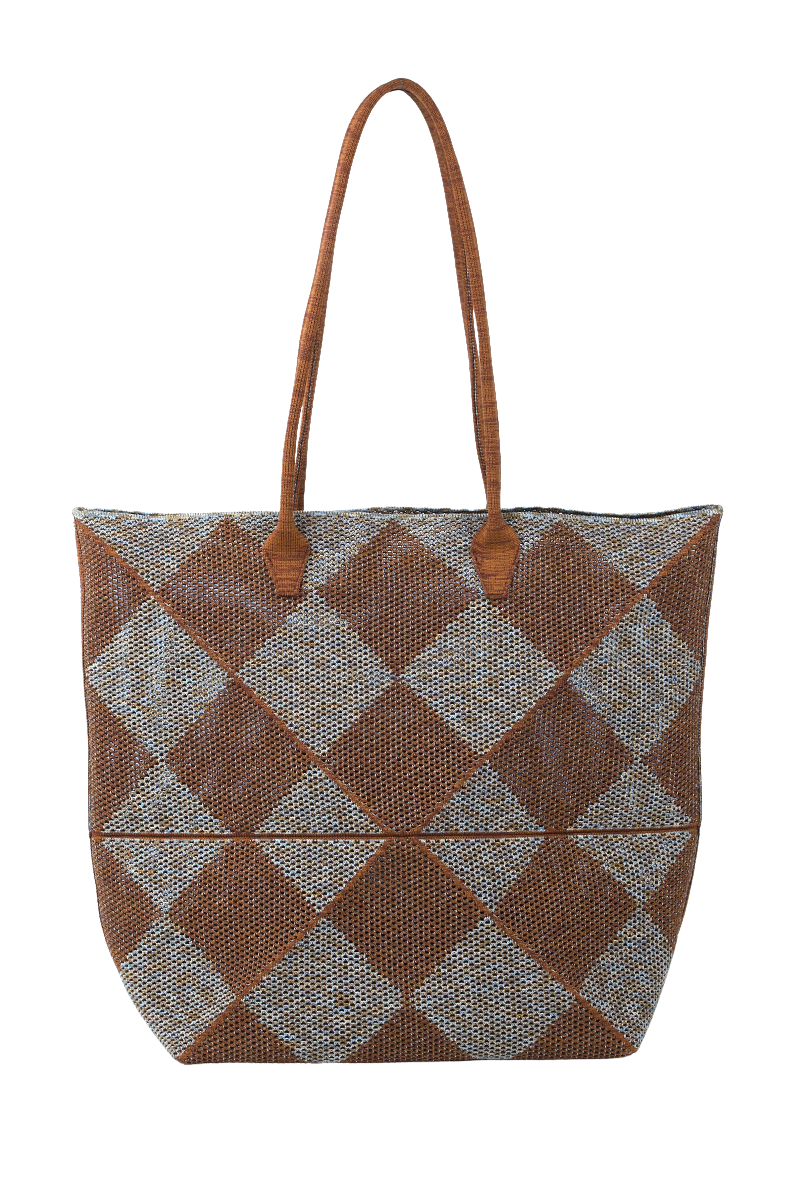 Max Simple Foldable Knit Bag Khaki