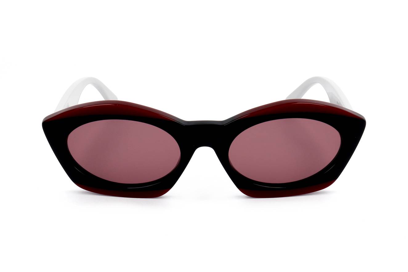 Marni  ME647S 423 55 Sunglasses Red/White