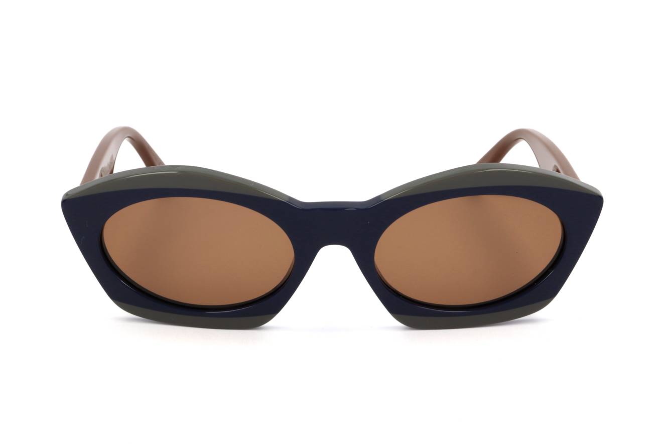 Marni  ME647S 423 55 Sunglasses in Blue/Grey