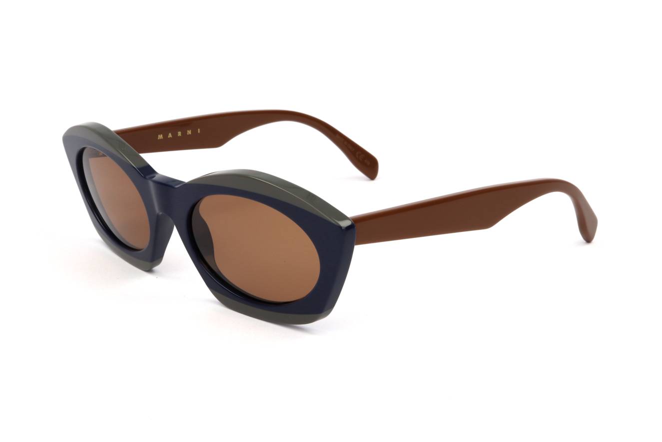 Marni  ME647S 423 55 Sunglasses in Blue/Grey