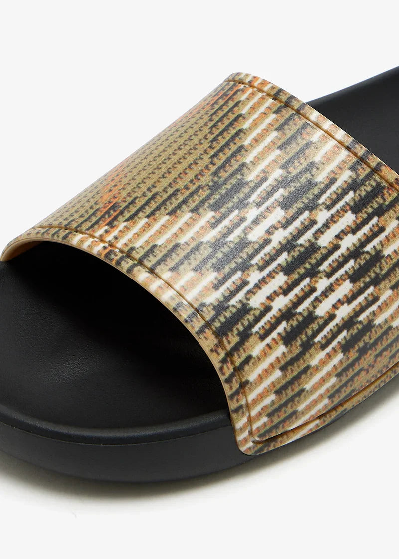 Burberry BROWN Slides Dive (M)