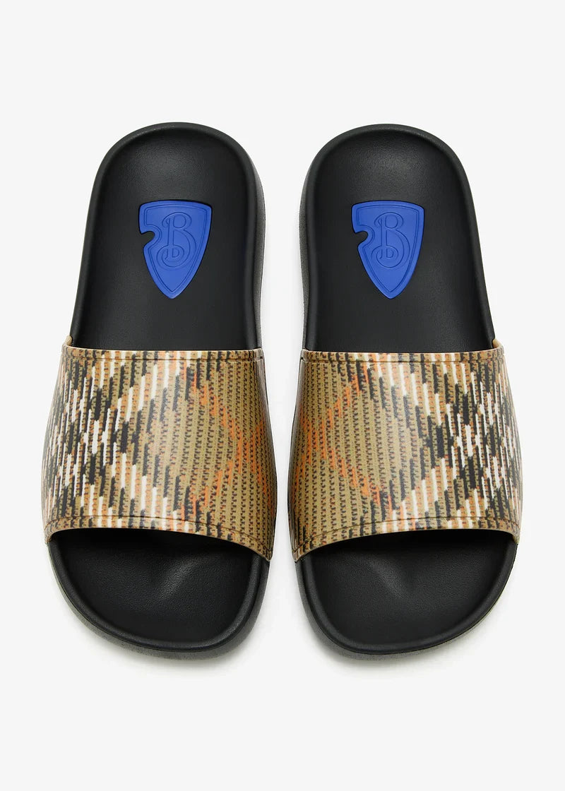 Burberry BROWN Slides Dive (M)