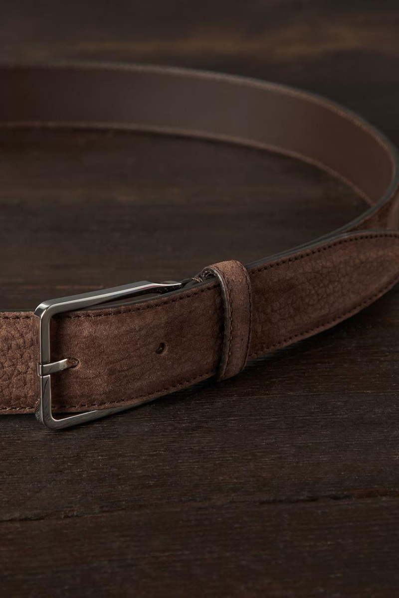 Brunello Cucinelli Men's Leather Belt MAUBE309