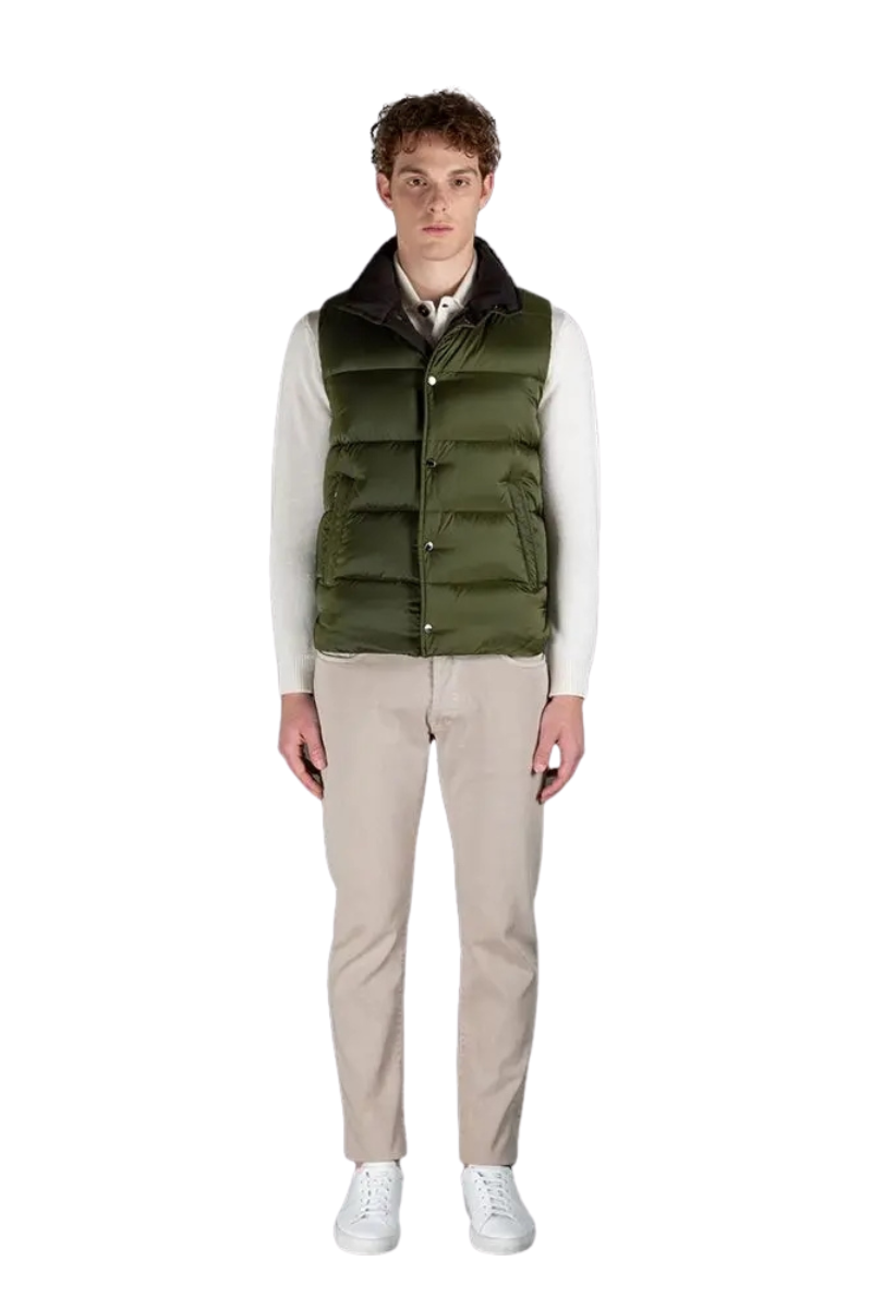 MooRER GREGORY-SH Vests Verde