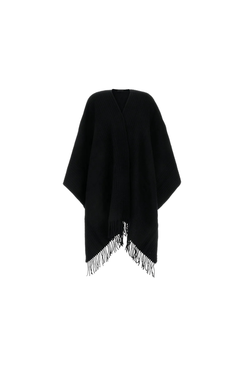 Valentino Garavani Fringe-Trimmed Cape