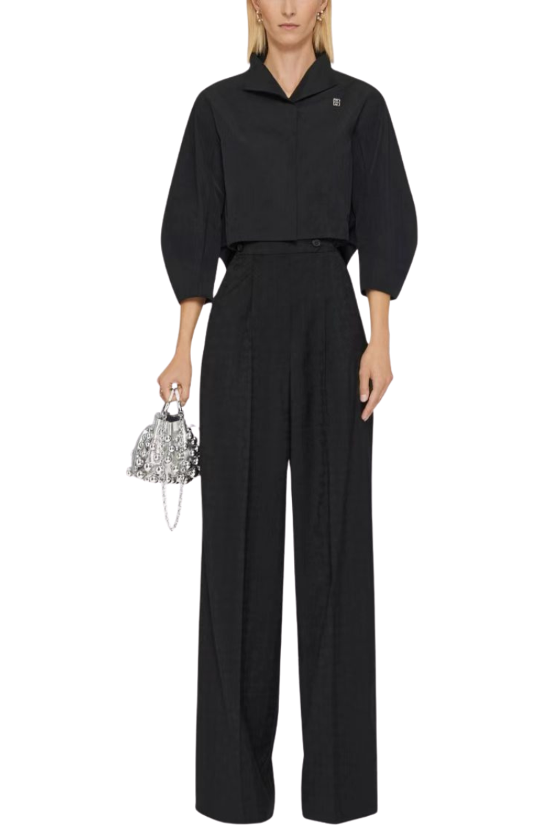 Givenchy Pleated Pants Black BW515715UG