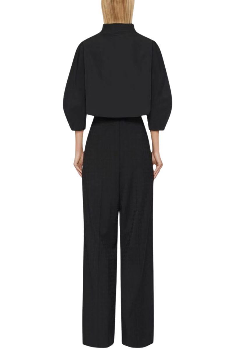 Givenchy Pleated Pants Black BW515715UG
