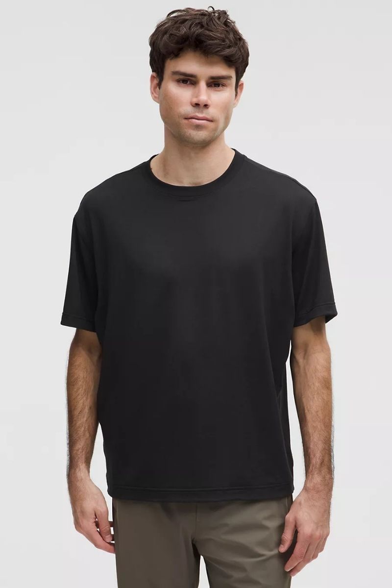 Lululemon EasySet Train Short Sleeve Shirt _ Black