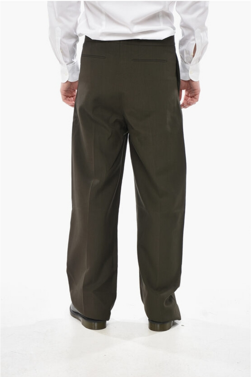 Givenchy Couture Trousers-Military Green